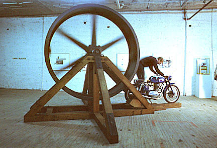 Chris Burden, The Big Wheel, 1979